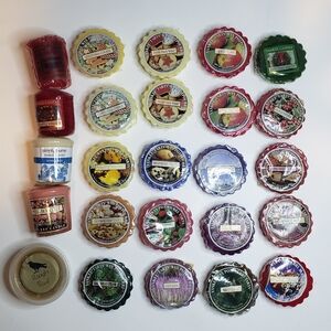 Yankee Candle Wax Tart Potpourri Melts Lot of 20 See Pictures Various Scents